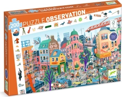 Puzzle de observație Djeco Orașul