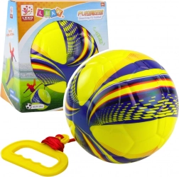 Minge de spumă galbenă pe sfoară cu oxidant 14 cm