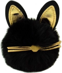 Breloc pisicuță cu pompon