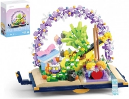 Set de construcție KOCO mini Romantika, 1222 piese