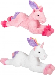Unicorn din pluș 43 cm – roz sau alb