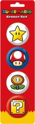 Set de radiere Super Mario – 4 buc