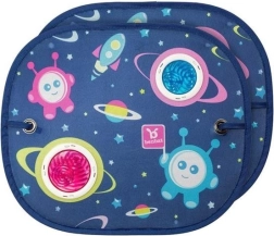 Parasolar pentru fereastră rotund - Colecția Spațiu 2 buc