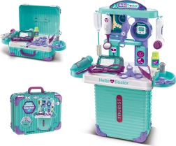 2 în 1 mini troler și cabinet medical cu accesorii SPARKYS