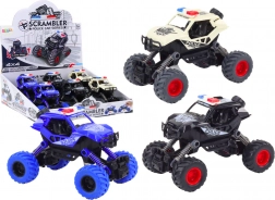 Mașinuța Poliție cu Propulsie Prin Frecare