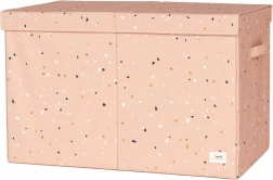 3 Sprouts cufăr pentru jucării recycled terrazzo clay