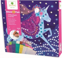 Set mozaic Stick & Fun Unicorni