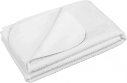 Pernă din frotir impermeabilă 50 × 70 albă