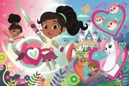 Puzzle maxi de podea NELLA, prințesa cavalerilor 24 piese