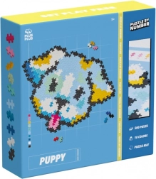 Plus-Plus puzzle după numere – cățeluș, 500 buc.