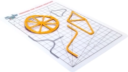 Șablon pentru stiloul 3D 3Doodler Start+ 14,8 × 21 cm