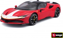 Mașină model Ferrari SF90 Stradale Assetto Fiorano 2020 1:18 Bburago