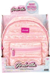 Rucsac Girabrilla roz deschis 22 cm