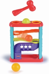 Pistă cu bile de bătut cu ciocănel