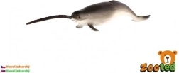 Figurină realistă din plastic – narval, 20 cm
