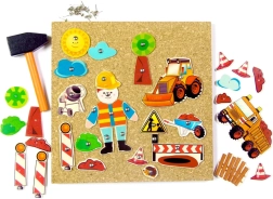 Joc de bătut cuie construcție HESS