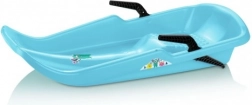 Sanie Boby Twister Monster din plastic cu frâne – Azuriu
