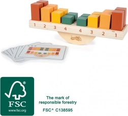 Joc de echilibru Montessori din lemn SMALL FOOT