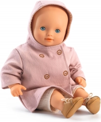 Pardesiu roz pentru păpușa Djeco