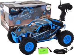 Mașină RC off-road 1:24 albastră 4WD