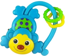 Zornăitoare pentru copii cu sunet Baby Mix maimuțică albastră