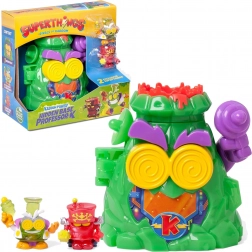 SuperThings Baza secretă a profesorului K – bază vulcanică ascunsă