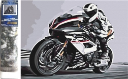 Pictură cu diamante NORIMPEX – motocicletă de șosea 30 × 40 cm