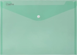 Plic cu capsă A5 Opaline verde