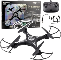 Dron cu telecomandă ușor și agil cu giroscop și LED