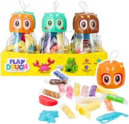 Plastilină cu accesorii bufniță
