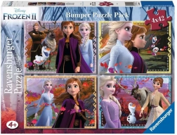 Puzzle Frozen II: Soarta Aşteaptă 4 x 42 piese