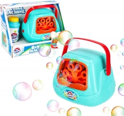 Mașină de făcut bule pe baterii cu soluție inclusă