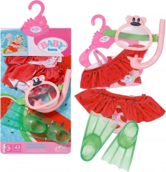BABY born set de snorkeling pentru păpușă 43 cm