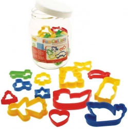 Bigjigs Toys forme de tăiat prăjituri, set 24 buc