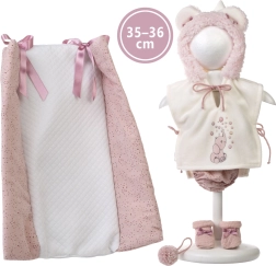 hăinuță pentru păpușă bebeluș new born 35–36 cm