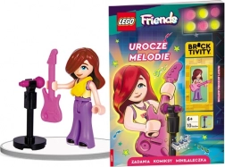 Lego Friends: Melodii fermecătoare – carte interactivă cu minifigurină Paisley
