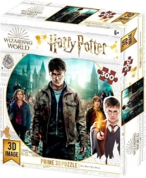 Puzzle 3D Prime Harry Potter: Harry, Hermione și Ron 3D XL 300 piese