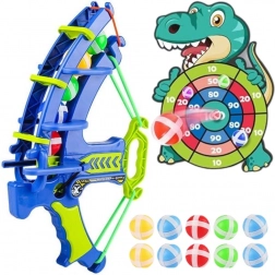 Set distractiv Wopie pentru ținte cu ventuze Dino 2în1