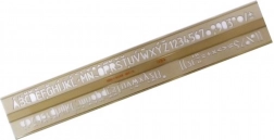 KOH-I-NOOR șablon de litere școlar 1,0 cm