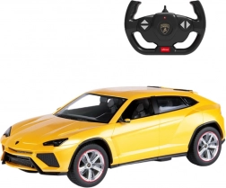 Mașină cu telecomandă Lamborghini Urus galbenă