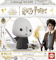 Puzzle 3D Harry Potter: Lord Voldemort 46 piese