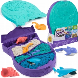 Nisip kinetic Kinetic Sand Deep Sea 680 g + forme