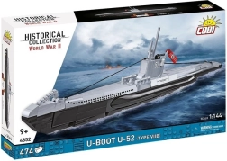 Set de construcție submarin U-BOAT U-52 tip VIIB 1:144 (474 piese)