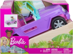 Barbie jeep de plajă – cabriolet off-road pentru păpuși
