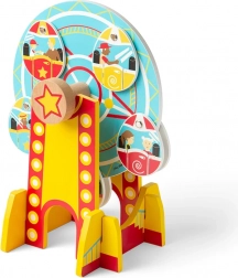 Tunel feroviar Bigjigs cu Roată din Rusească