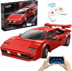 Set de construcție CaDA RC mașină sport Red Shadow 1:20, 328 piese