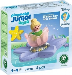 Set cu figurină JUNIOR & Disney: Clopoțica și floarea magică plutitoare