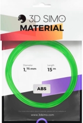 Filament ABS transparent 1,75 mm – mostră 15 m