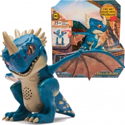 Cum să-ți dresezi dragonul Deadly Nadder figurină interactivă Roaring Minis cu 25 de sunete