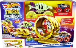 Pistă Hot Wheels Monster Trucks Power Smashers – distrugere masivă
